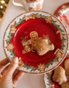 Easy Life Комплект от 4 десертни чинии порцелан 19 см "Fancy Gingerbread" - E