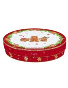 Easy Life Комплект от 4 десертни чинии порцелан 19 см "Fancy Gingerbread" - E