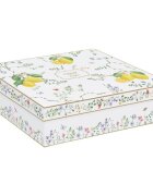 Easy Life Комплект от 6 чаши за кафе с чинийки порцелан 100 мл "Fleurs et Cit