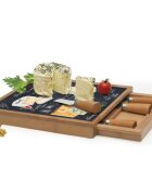 Easy Life Комплект "World of cheese" от 6 части за сервиране на сирена 25 х 25