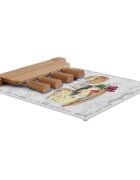 Easy Life Комплект за сервиране на сирене "Les Fromages" от 6 части 30 x 25 см