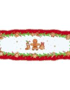 Easy Life Плато за сервиране порцелан 37 × 14 см "Fancy Gingerbread" - Easy L