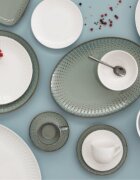 Easy Life Порцеланова чаша 350 мл Drops Celadon -