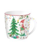 Easy Life Порцеланова чаша 350 мл "READY FOR CHRISTMAS" -