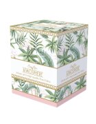 Easy Life Порцеланова чаша с капак и метален инфузор 350 мл "Wild Tropical" -