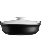Emile Henry BRAISER тенджера керамика 33.5 cm / 4 L "Sublime +" White&Slate -
