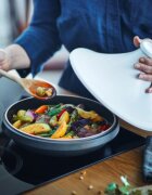 Emile Henry "Delight" Tajine 275 см/2 л White&Slate -