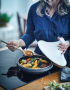 Emile Henry "Delight" Tajine 275 см/2 л White&Slate -