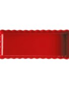 Emile Henry Форма за печене на тарта керамична 36x15 см/13 л Burgundy - Emile