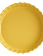 Emile Henry Форма за печене на тарти керамична 32 см/3л Provence Yellow - Еmile