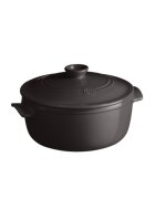 Emile Henry Керамичен съд за готвене 26 см/4 л Charcoal -