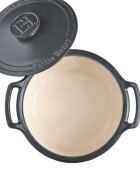 Emile Henry Керамична тенджера Cocotte 285 см/4 л "Sublime" Slate - Emile Henr