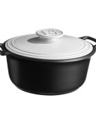 Emile Henry Керамична тенджера за готвене Cocotte 285 см/4 л "Sublime +" White