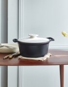 Emile Henry Керамична тенджера за готвене Cocotte 285 см/4 л "Sublime +" White