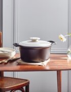 Emile Henry Керамична тенджера за готвене Cocotte 285 см/4 л "Sublime +" White