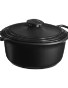 Emile Henry Керамична тенджера за готвене Cocotte 33 см/65 л "Sublime +" Slate