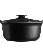 Emile Henry Керамична тенджера за готвене Cocotte 33 см/65 л "Sublime +" Slate