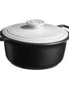 Emile Henry Керамична тенджера за готвене Cocotte 33 см/65 л "Sublime +" White