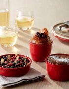 Emile Henry Комплект 2 купи Ramekin керамични 10см Burgundy -
