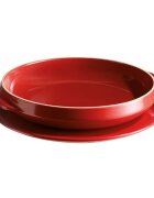 Emile Henry Комплект Tarte Tatin керамика 28 см Burgundy -