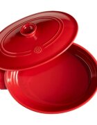 Emile Henry Овална керамична тенджера 33см/6л Burgundy -