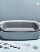Emile Henry Правоъгълна тава за печене керамика 30x19 см/155 л Ecume - Emile H