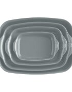 Emile Henry Правоъгълна тава за печене керамика 30x19см/1.55л Pearl - Emile Hen