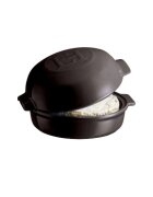 Emile Henry Съд за фурна за сирене керамичен 175 см/055 л Charcoal - Emile He