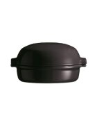 Emile Henry Съд за фурна за сирене керамичен 175 см/055 л Charcoal - Emile He