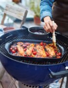 Emile Henry Съд за скара BBQ керамика 42.5x27.5 см Truffle -