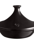 Emile Henry Тажин керамика 32 см/ 3 л Charcoal -