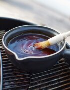 Emile Henry Тенджера BBQ керамика 19.5 см/1.2 л Truffle -