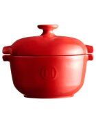 Emile Henry Тенджера за готвене на ориз керамична 255 см/25 л Burgundy - Emil