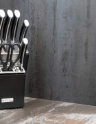Grunwerg Комплект кухненски ножове "Rockingham Forge Equilibrium" от 9 части -