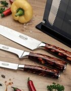 Grunwerg Комплект ножове Rockingham Forge Sunrise от 7 части Amber -