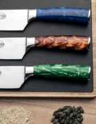 Grunwerg Комплект ножове Rockingham Forge Sunrise от 7 части Amber -