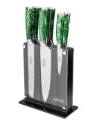 Grunwerg Комплект ножове Rockingham Forge Sunrise от 7 части Emerald Green - G