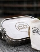 Grunwerg Кутия за обяд с 3 аксесоара неръждаема стомана 800мл "Out of Lunch