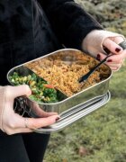 Grunwerg Кутия за обяд с 3 аксесоара неръждаема стомана 800мл "Out of Lunch