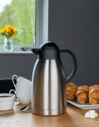 Grunwerg Термоизолационна кана неръждаема стомана 1.5 л "Pioneer" Satin - G