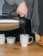 Grunwerg Термоизолационна кана неръждаема стомана 2 л "Pioneer" Satin - Gru