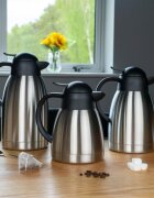 Grunwerg Термоизолационна кана неръждаема стомана 2 л "Pioneer" Satin - Gru