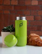 Grunwerg Термоизолирана бутилка 200 ml неръждаема стомана "DrinkPod" зелена