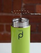 Grunwerg Термоизолирана бутилка 200 ml неръждаема стомана "DrinkPod" зелена
