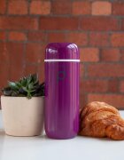 Grunwerg Термоизолирана бутилка от неръждаема стомана 200 ml "DrinkPod" лила