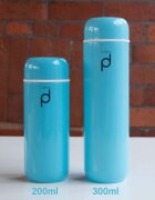 Grunwerg Термоизолираща бутилка от неръждаема стомана 300 ml "DrinkPod" Blue