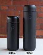 Grunwerg Термоизолираща бутилка от неръждаема стомана 300 ml "DrinkPod" черн