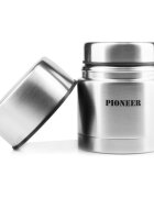 Grunwerg Топлоизолиран контейнер "Pioneer" за супа 500 мл сребрист цвят - Gru