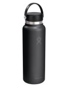 Hydro Flask Бутилка за вода "Wide Mouth" неръждаема стомана 1.18 л Black - Hydr