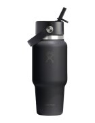 Hydro Flask Бутилка за вода "Wide Straw" неръждаема стомана 710 мл черна - Hydr